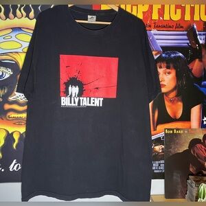 Vtg. 2004 Billy Talent album cover band t-shirt faded mens XL 00s Y2k